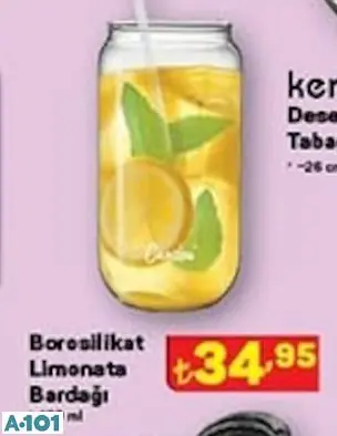 BOROSİLİKAT LİMONATA BARDAĞI BOROSİLİKAT LİMONATA BARDAĞI